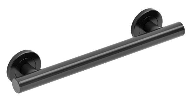 12″ (305mm) Grab Bar (Matte Black)  |   Safety Grab Bars Commercial Hardware Safety Grab Bars