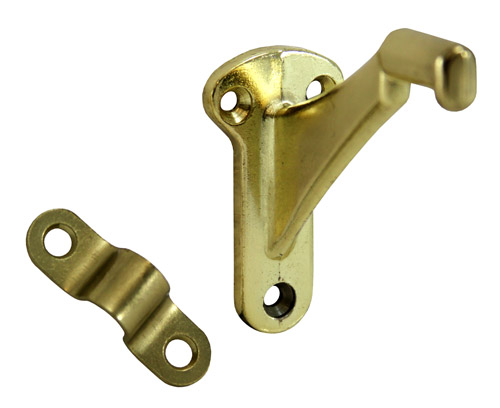 2-3/4in. Zinc Handrail Bracket  |   Handrail & Arm Rail Brackets Commercial Hardware Brass-Antique/Brass-Polished/Bronze-Oil Rubbed/Chrome-Polished/Chrome-Satin/Nickel-Antique/Nickel-Satin