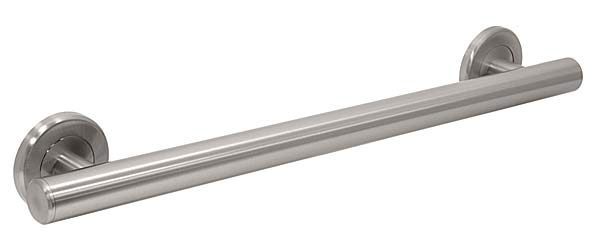 24″ (610mm) Grab Bar (Satin Nickel)  |   Safety Grab Bars Commercial Hardware Safety Grab Bars