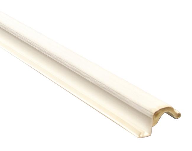 81″ (2057mm) Therma-Tru® Long Reach Kerf-in Weatherstrip – EACH (White)  |   Door Bottoms, Thresholds & Weatherstripping Commercial Hardware Door Bottoms, Thresholds & Weatherstripping