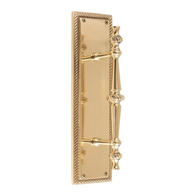 Academy Door Pull & Plate – 3″ (76mm) x 12″ (305mm)  |   Door Pulls & Push Plates Commercial Hardware Brass-Antique/Brass-Polished/Bronze-Oil Rubbed/Nickel-Antique/Nickel-Satin