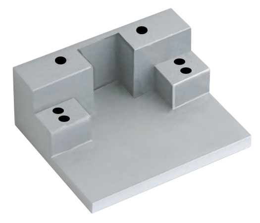 COR Series Coordinator Mounting Bracket for Stop Widths Up to 2-1/2″ – EACH (Primed)  |   Door Flush & Surface Bolts Commercial Hardware Door Flush & Surface Bolts