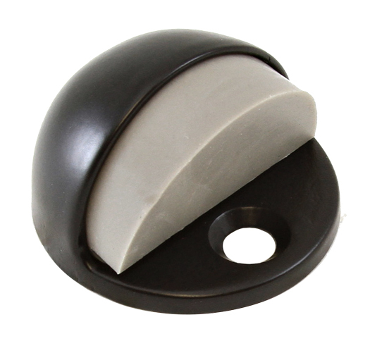 Dome-Style Door Floor Stop – 1/8in Base  |   Door Stops & Holders Commercial Hardware Black-Matte/Bronze-Oil Rubbed/Chrome-Satin