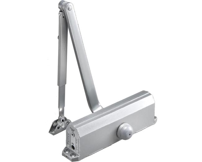 Door Closer w/Hold Open Arm – Non-Handed – Adjustable Spring Sizes 3 – 6 (Aluminum)  |   Door Closers Commercial Hardware Door Closers