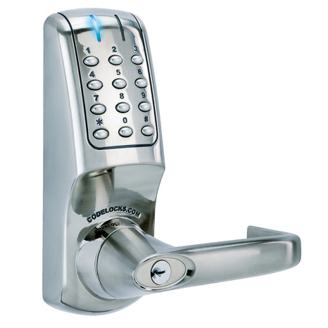 Heavy-Duty Electronic Push-Button Keyless Commercial Lockset  |   Door Locks (Commercial) Commercial Hardware Door Locks (Commercial)