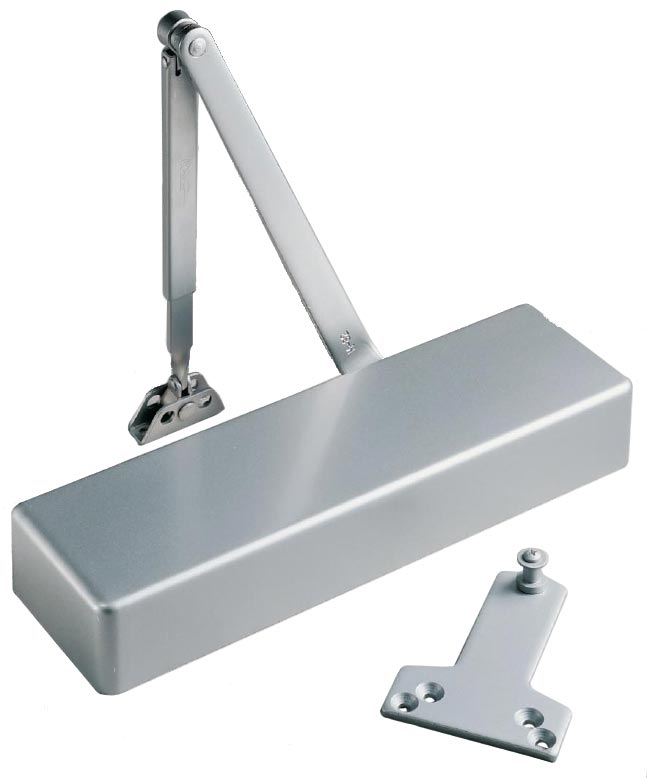 Institutional Door Closer – Non-Handed – Adjustable Spring Sizes 1 – 6 (Aluminum)  |   Door Closers Commercial Hardware Door Closers