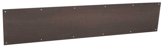 Kick Plate – 10″ (254mm) x 34″ (864mm) (Oil Rubbed Bronze/Black)  |   Door Kick Plates Commercial Hardware Door Kick Plates