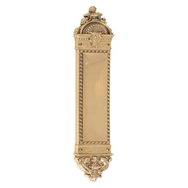 L’Enfant Door Push Plate – 3″ (76mm) x 16-1/8″ (410mm)  |   Door Pulls & Push Plates Commercial Hardware Brass-Antique/Brass-Polished/Bronze-Oil Rubbed/Nickel-Antique/Nickel-Satin