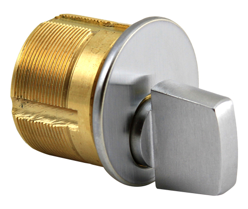 Mortise Thumbturn Cylinder – EACH (Satin Chrome)  |   Door Lock Parts & Latchbolts Commercial Hardware Door Lock Parts & Latchbolts