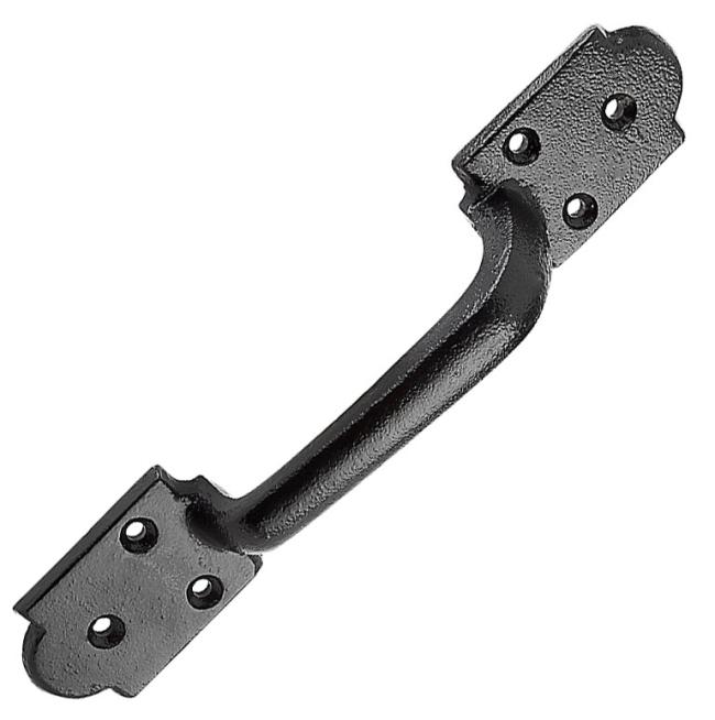 National V12 8-1/2″ (216mm) Arched Gate Pull (Black)  |   Door Pulls & Push Plates Commercial Hardware Door Pulls & Push Plates