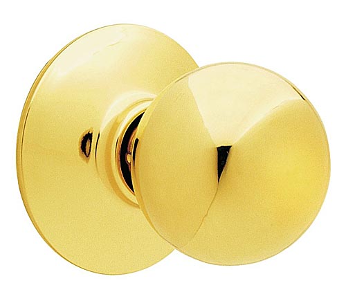 Orbit Passage Latch Door Knob Set – EACH (Bright Brass)  |   Door Locks (Commercial) Commercial Hardware Door Locks (Commercial)