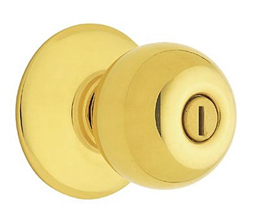 Orbit Privacy Latch Door Knob Set – EACH (Bright Brass)  |   Door Locks (Commercial) Commercial Hardware Door Locks (Commercial)