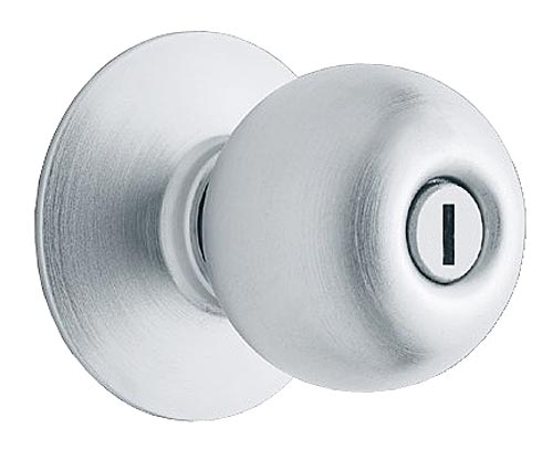 Orbit Privacy Latch Door Knob Set – EACH (Satin Chrome)  |   Door Locks (Commercial) Commercial Hardware Door Locks (Commercial)