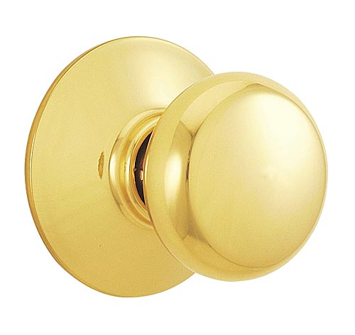 Plymouth Dummy Latch Door Knob Set – EACH (Bright Brass)  |   Door Locks (Commercial) Commercial Hardware Door Locks (Commercial)