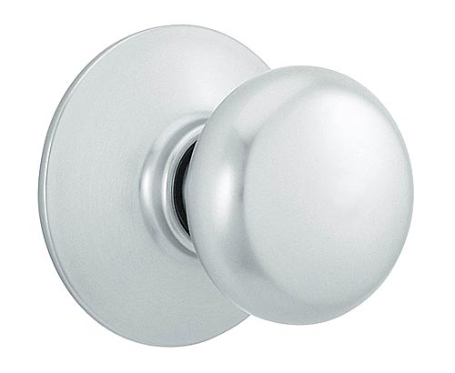 Plymouth Passage Latch Door Knob Set – EACH (Satin Chrome)  |   Door Locks (Commercial) Commercial Hardware Door Locks (Commercial)