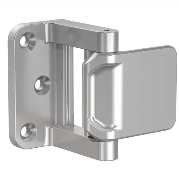 Privacy Door Latch – EACH (Satin Chrome/Satin Nickel)  |   Door Flush & Surface Bolts Commercial Hardware Door Flush & Surface Bolts