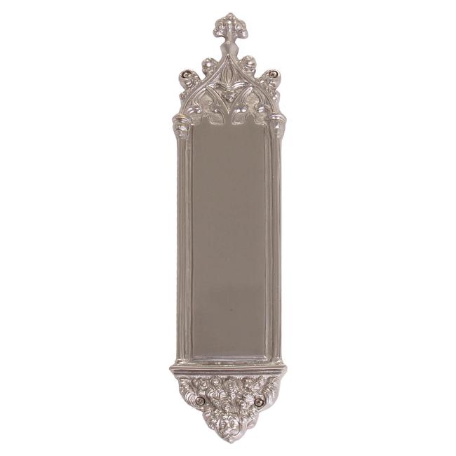 Renaissance Gothic Door Push Plate – 3-3/8″ (86mm) x 16″ (406mm)  |   Door Pulls & Push Plates Commercial Hardware Brass-Aged/Brass-Highlighted/Bronze-Venetian/Nickel-Polished/Nickel-Satin