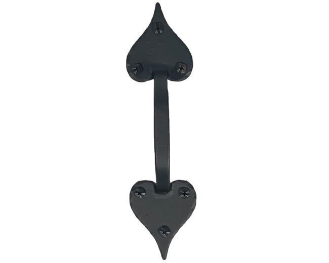 Rough Iron 9″ (229mm) Door Pull – (Black)  |   Door Pulls & Push Plates Commercial Hardware Door Pulls & Push Plates