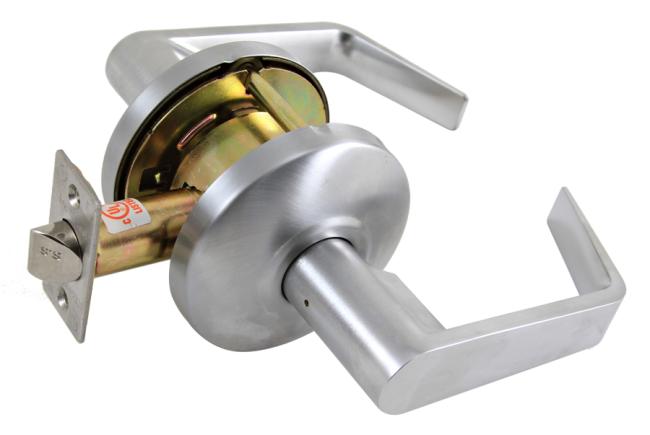 Sentinel Passage Leverset – EACH (Satin Chrome)  |   Door Locks (Commercial) Commercial Hardware Door Locks (Commercial)