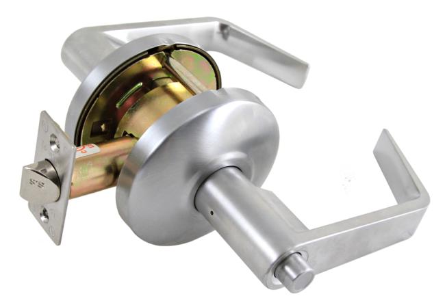 Sentinel Privacy Leverset – EACH (Satin Chrome)  |   Door Locks (Commercial) Commercial Hardware Door Locks (Commercial)