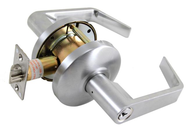 Sentinel Storeroom Leverset – EACH (Satin Chrome)  |   Door Locks (Commercial) Commercial Hardware Door Locks (Commercial)