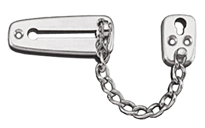 Stainless Steel Horizontal Mount Door Chain (Satin)  |   Door Flush & Surface Bolts Commercial Hardware Door Flush & Surface Bolts